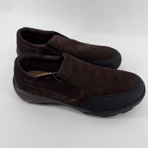 Weatherproof Vintage Local Mens Brown Suede Slip On Shoes 684811 Size 11 NEW